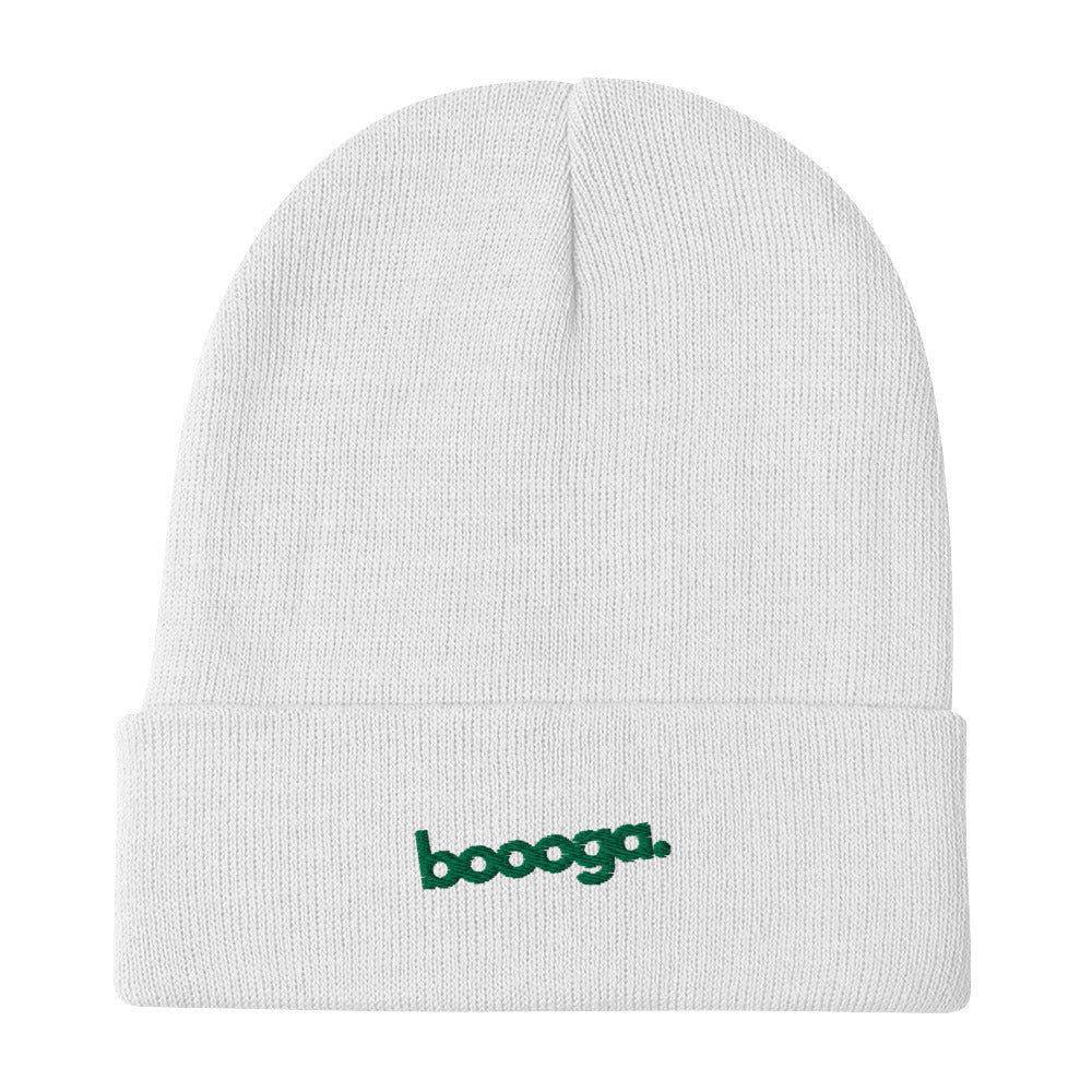 Embroidered Beanie Hat